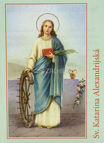 Skladačka: Sv. Katarína Alexandrijská (JH)