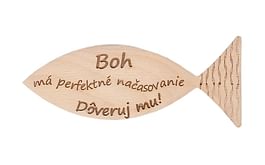 Magnetka: drevená rybka - Boh má perfektné načasovanie... (172)