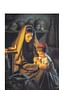 Obraz na dreve: Panna Mária s dieťaťom pri modlitbe (30x21) (ODZ057)
