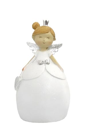 Anjel: so srdcom - biely (448279)