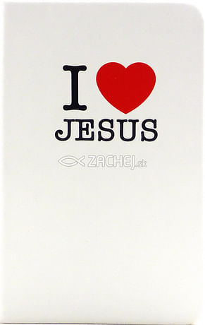 Zápisník: I love Jesus (A6)