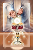 Obrázok: Modlitba pred svätým prijímaním a po svätom prijímaní