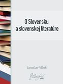 E-kniha: O Slovensku a slovenskej literatúre