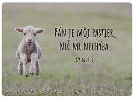 Pohľadnica: Pán je môj pastier...