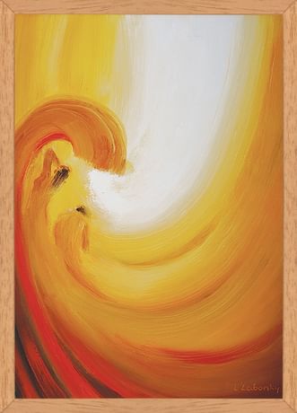 Obraz: Zápas Boha s peklom o človeka (40x30)