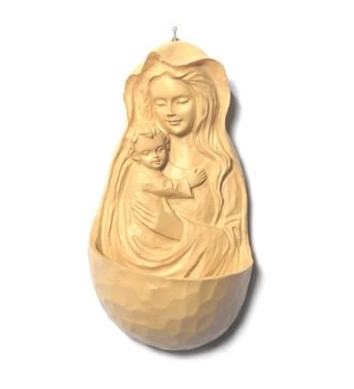 Svätenička: Panna Mária s dieťaťom - jednofarebná