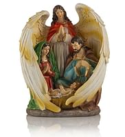 Betlehem: Svätá rodina s anjelom
