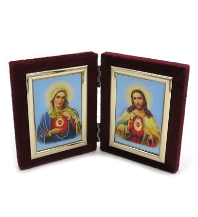 Oltárik: Panna Mária + Pán Ježiš
