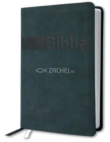 Svätá Biblia: Roháčkov preklad - tmavosivá