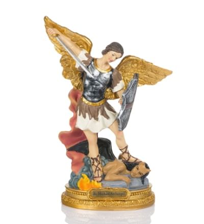Soška: Svätý Michal archanjel - 20 cm (HY70821-1A)
