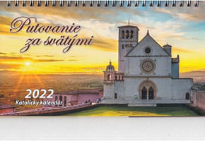 Kalendár: katolícky, stolový - Putovanie za svätými - 2022
