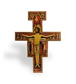 Kríž: sv. Damiána, drevený - malý (015-006)
