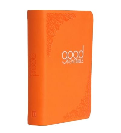 Biblia: anglická - Good News Bible, Soft Touch (vrecková, oranžová)