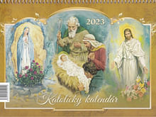 Kalendár: katolícky, stolový - 2023 (Via)