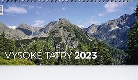 Kalendár: Vysoké Tatry, stolový - 2023 (GW)