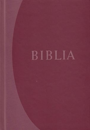 Biblia maďarská – bordová