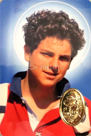 Kartička: svätý Carlo Acutis