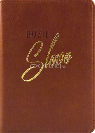 Biblia: ekumenická, vrecková so zlatorezom - hnedá