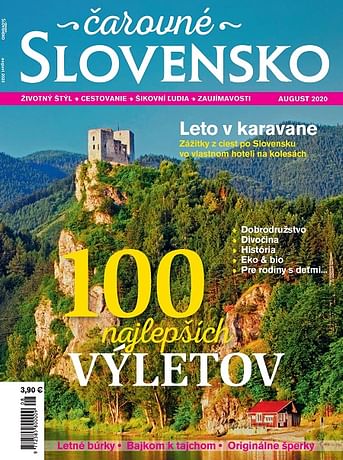 E-časopis: E-Čarovné Slovensko 08/2020