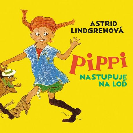 Audiokniha: Pippi nastupuje na loď