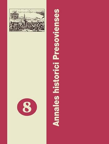 E-kniha: Annales Historici Presovienses 8