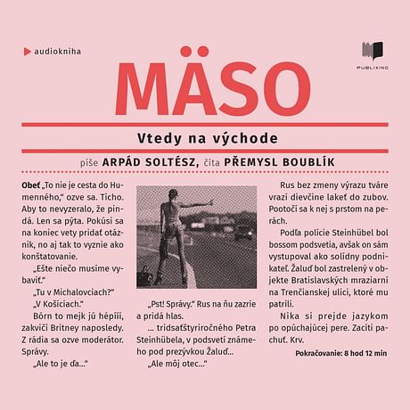 Audiokniha: Mäso - Vtedy na východe