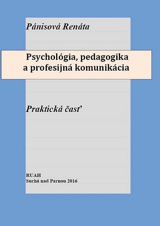 E-kniha: Psychológia, pedagogika a profesijná komunikácia