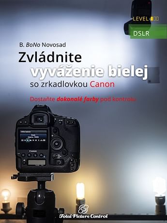 E-kniha: Zvládnite vyváženie bielej so zrkadlovkou Canon