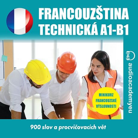 Audiokniha: Technická francouzština A1–B1