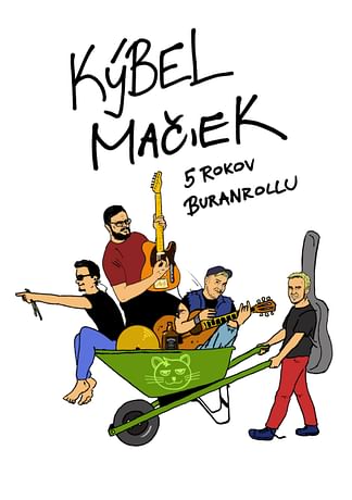 E-kniha: Kýbel Mačiek: 5 rokov buranrollu