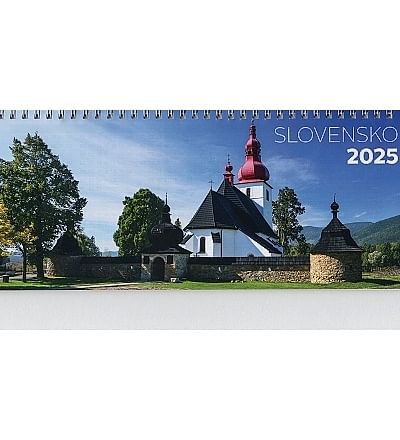 Kalendár: Slovensko, stolový - 2025 (GW)