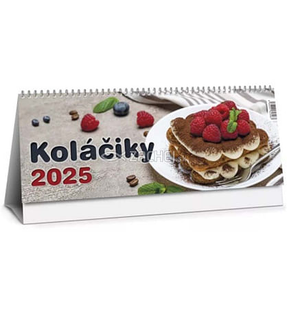 Kalendár: Koláčiky, stolový - 2025 (PG)