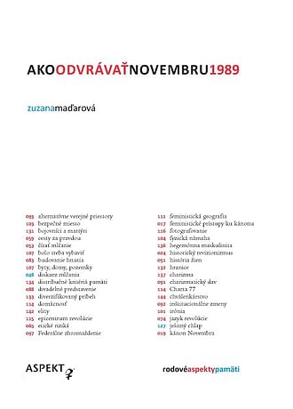 E-kniha: Ako odvrávať novembru 1989