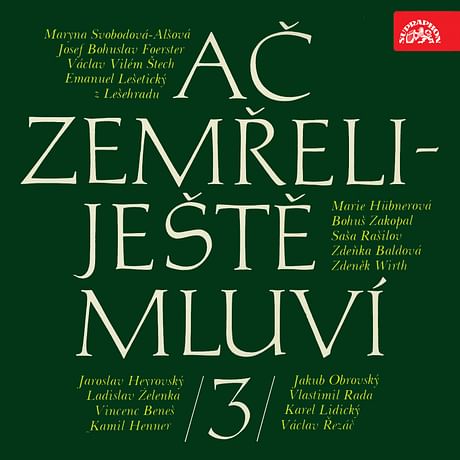 Audiokniha: Ač zemřeli - ještě mluví 3