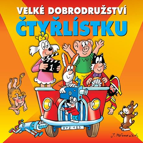 Audiokniha: Velké dobrodružství Čtyřlístku