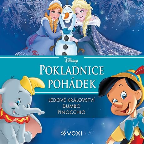 Audiokniha: Disney - Ledové království, Dumbo, Pinocchio