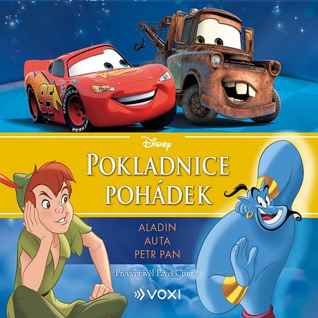 Audiokniha: Disney - Aladin, Auta, Petr Pan