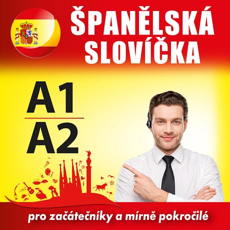 Audiokniha: Španělská slovíčka A1, A2