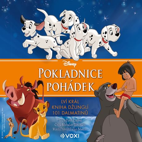 Audiokniha: Disney - Lví král, Kniha džunglí, 101 dalmatinů