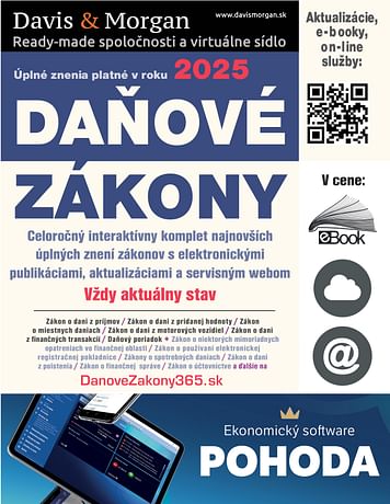 E-kniha: Daňové zákony 2025 - Úplné znenie platné v roku 2025