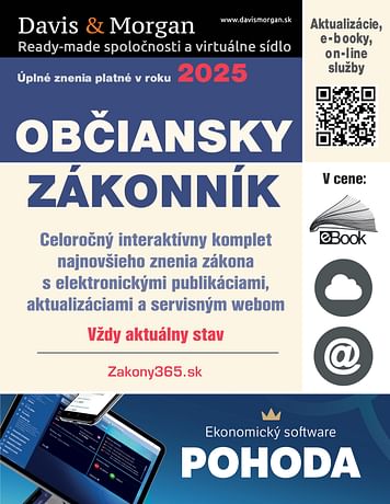 E-kniha: Občiansky zákonník 2025