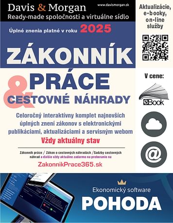 E-kniha: Zákonník práce a Cestovné náhrady 2025