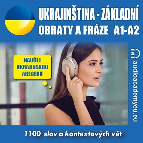 Audiokniha: Ukrajinština – základní obraty a fráze A1-A2