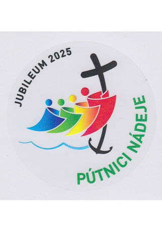 Samolepka: Jubileum 2025