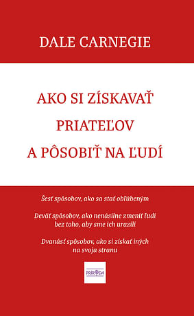 E-kniha: Ako si získavať priateľov a pôsobiť na ľudí