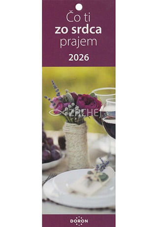 Kalendár: Čo ti zo srdca prajem, nástenný - 2026