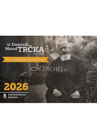 Kalendár: gréckokatolícky, stolový - 2026