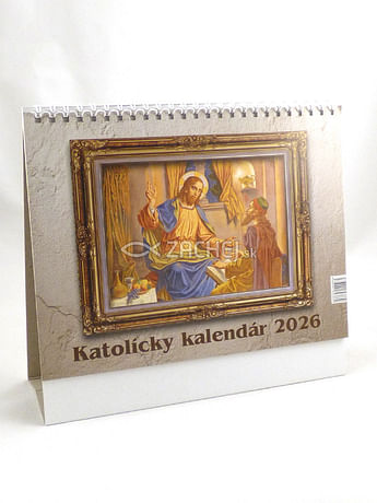 Kalendár: katolícky, stolový - 2026 (PG)
