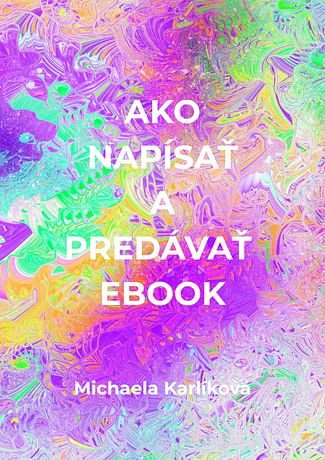 E-kniha: Ako napísať a predávať ebook