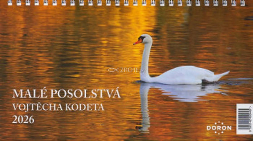 Kalendár: katolícky, stolový - Malé posolstvá Vojtěcha Kodeta 2026
